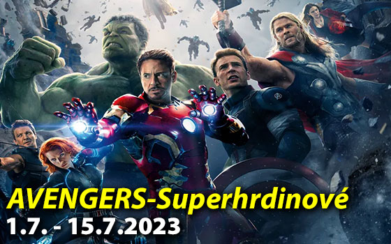 letní tábory 2023 první běh avengers superhrdinove